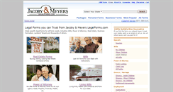 Desktop Screenshot of legalforms.com